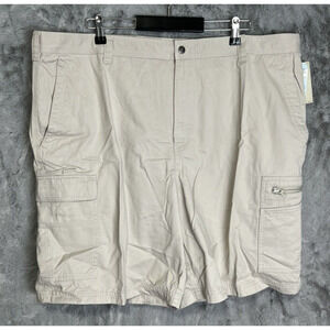 Columbia Mens North Creek Cargo Shorts Size 42 Cotton 9" Inseam